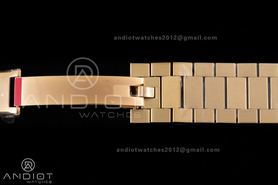 DayDate 40 228238 VSF 1:1 Best Edition White MOP Crystal Dial on President Bracelet VS3255 V2