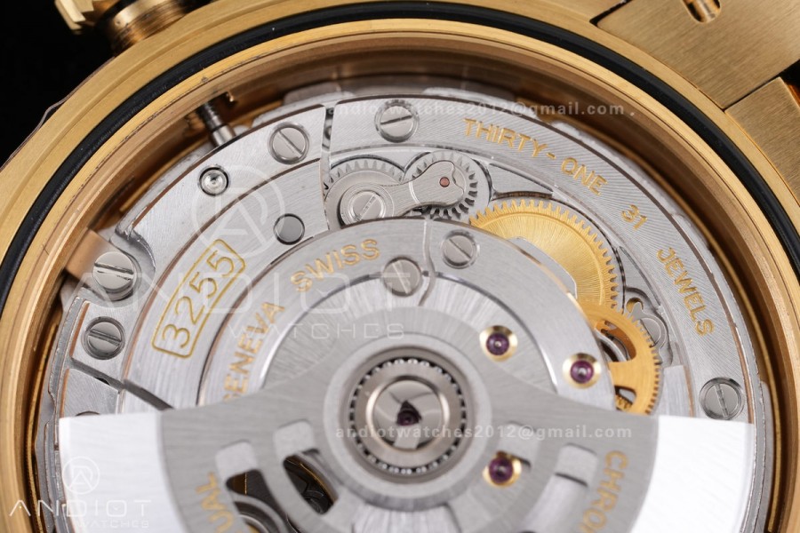 DayDate 40 228238 VSF 1:1 Best Edition YG Crystal Dial on President Bracelet VS3255 V2