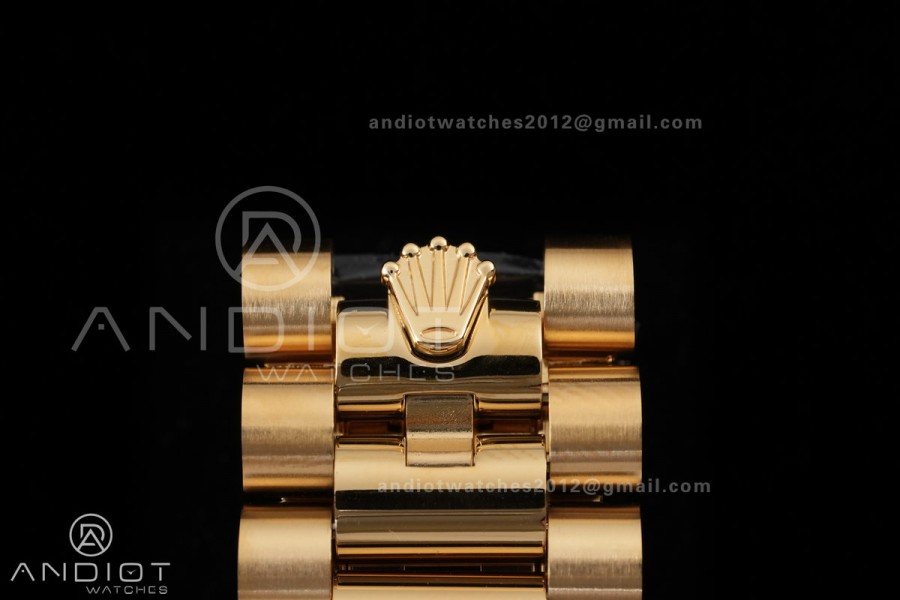 DayDate 40 228238 VSF 1:1 Best Edition YG Crystal Dial on President Bracelet VS3255 V2