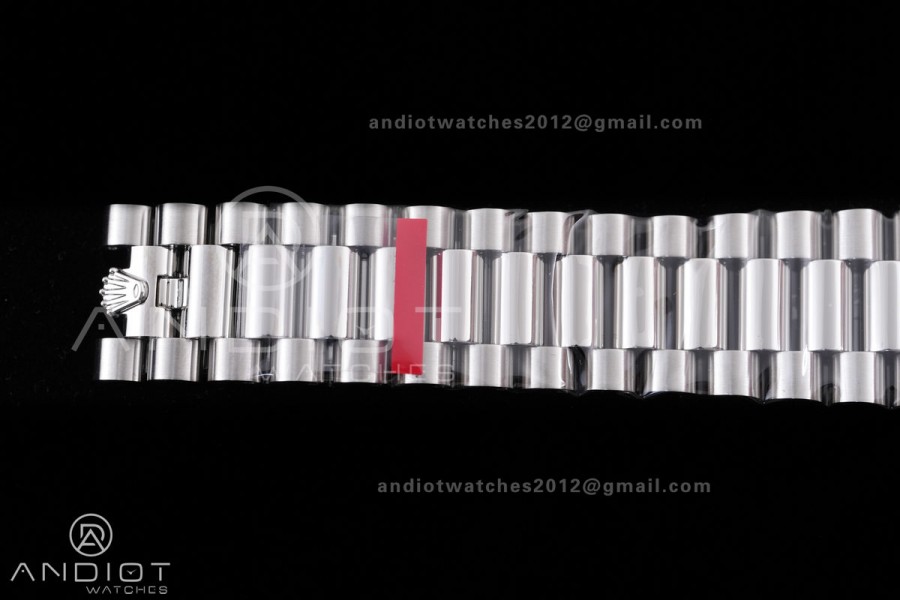 Day Date 228239 40mm 904L SS VSF 1:1 Best Edition Ice Blue Crystal Dial On SS President Bracelet DD3255