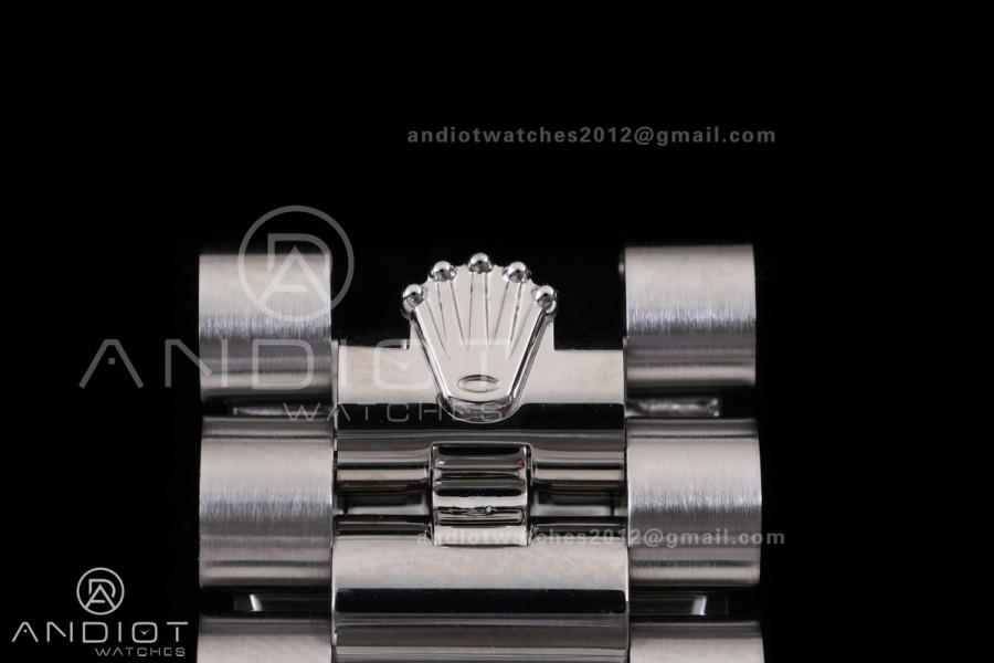 Day Date 228239 40mm 904L SS VSF 1:1 Best Edition Ice Blue Crystal Dial On SS President Bracelet DD3255