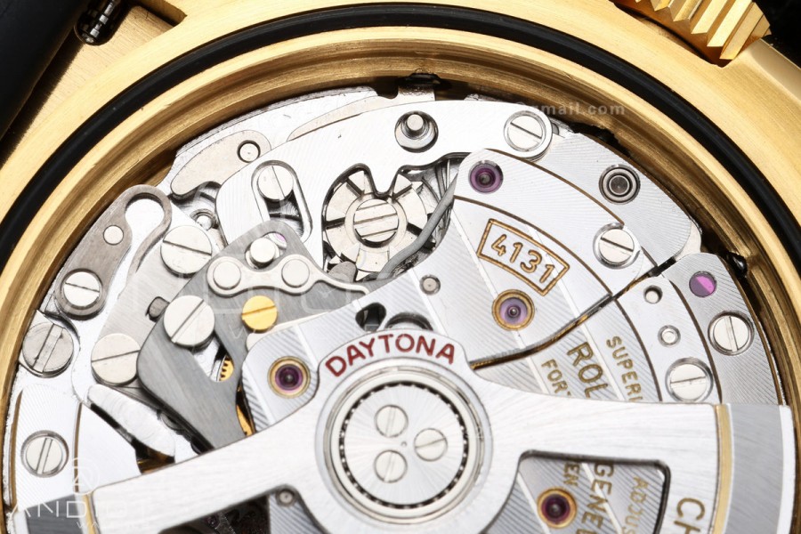 Daytona 126518 BTF 1:1 Best Edition YG/Black Dial on Oysterflex Strap DD4131 (Weighted)