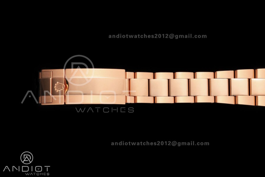 Daytona 126505 BTF 1:1 Best Edition Brown/Black Dial on RG Braclet DD4131 (Weighted)