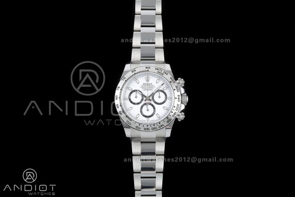 Daytona 126509 BTF 1:1 Best Edition White Dial on ...