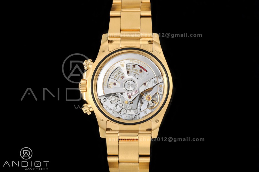 Daytona 126508 BTF 1:1 Best Edition White Dial on YG Braclet DD4131 (Weighted)