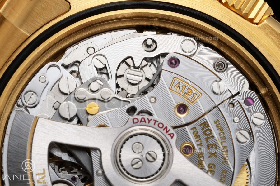 Daytona 126508 BTF 1:1 Best Edition White Dial on YG Braclet DD4131 (Weighted)