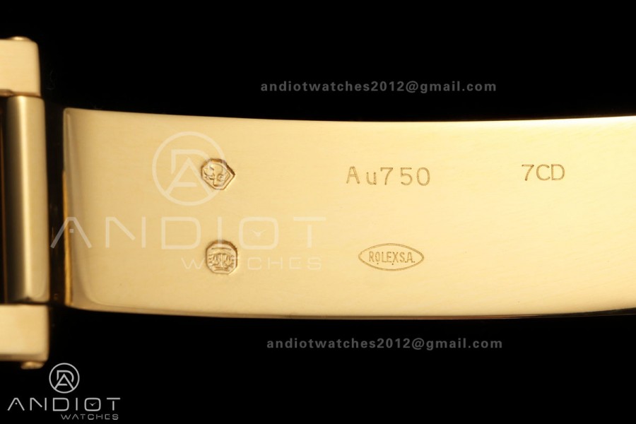 Daytona 126508 BTF 1:1 Best Edition White Dial on YG Braclet DD4131 (Weighted)