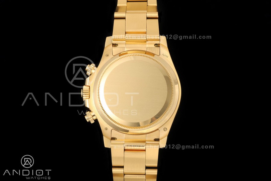 Daytona 126508 BTF 1:1 Best Edition White Dial on YG Braclet DD4131 (Weighted)