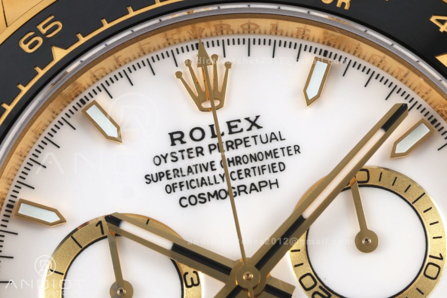 Daytona 126518 BTF 1:1 Best Edition White Dial on Oysterflex Strap DD4131 (Weighted)