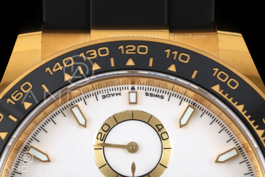 Daytona 126518 BTF 1:1 Best Edition White Dial on Oysterflex Strap DD4131 (Weighted)