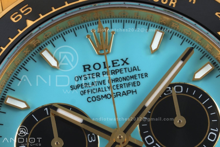 Daytona 126518 BTF 1:1 Best Edition Tiffany Dial on Oysterflex Strap DD4131 (Weighted)