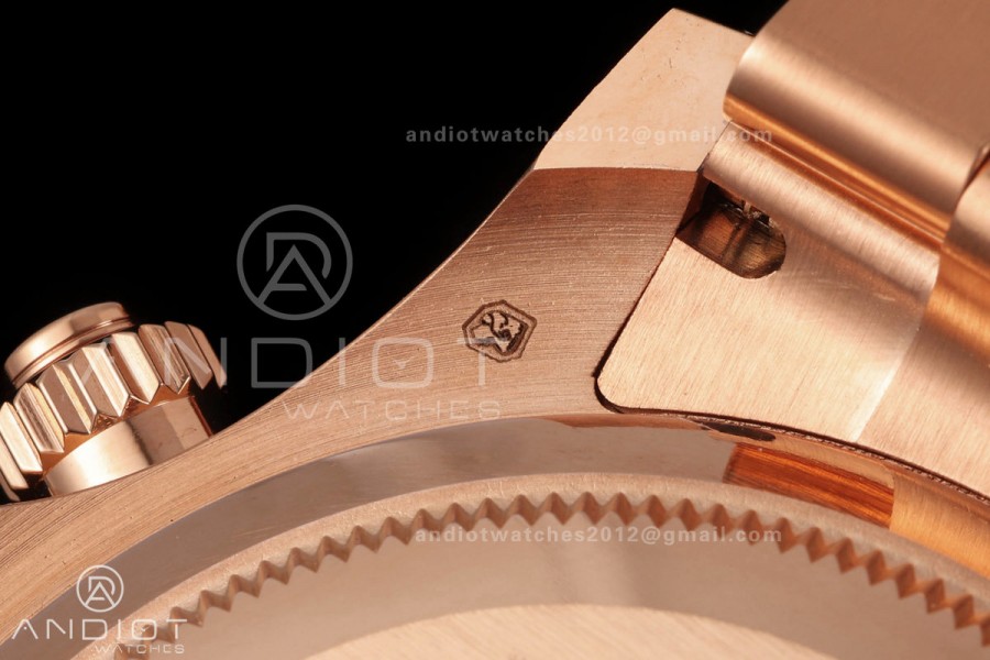 Daytona 126505 BTF 1:1 Best Edition RG/Black Dial on RG Braclet DD4131 (Weighted)