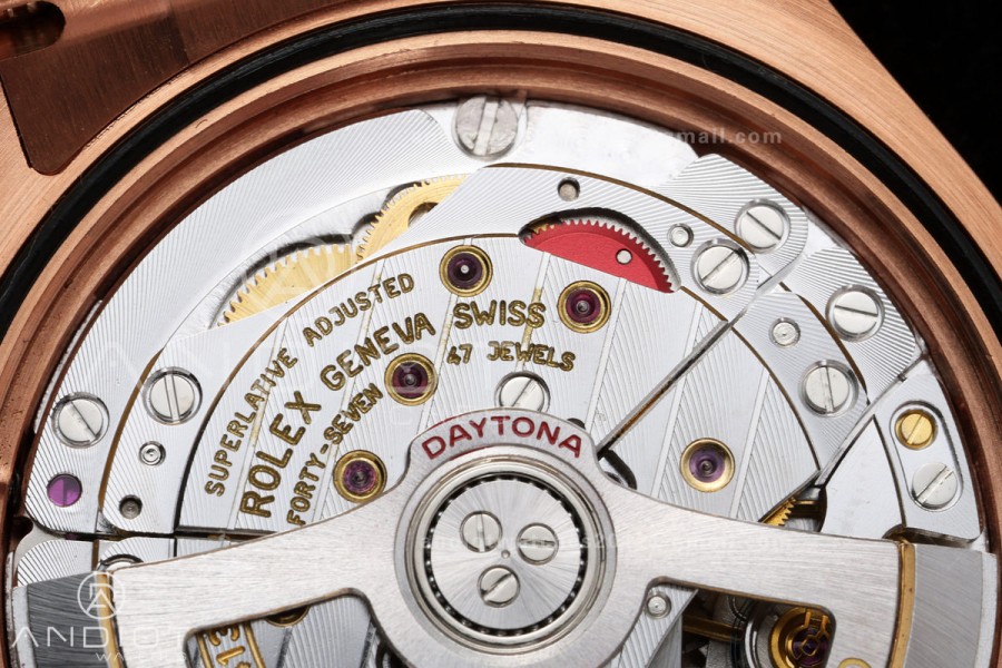 Daytona 126505 BTF 1:1 Best Edition RG/Black Dial on RG Braclet DD4131 (Weighted)