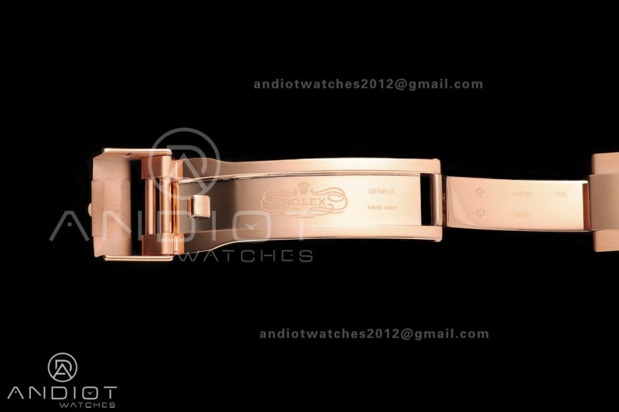 Daytona 126505 BTF 1:1 Best Edition RG/Black Dial on RG Braclet DD4131 (Weighted)