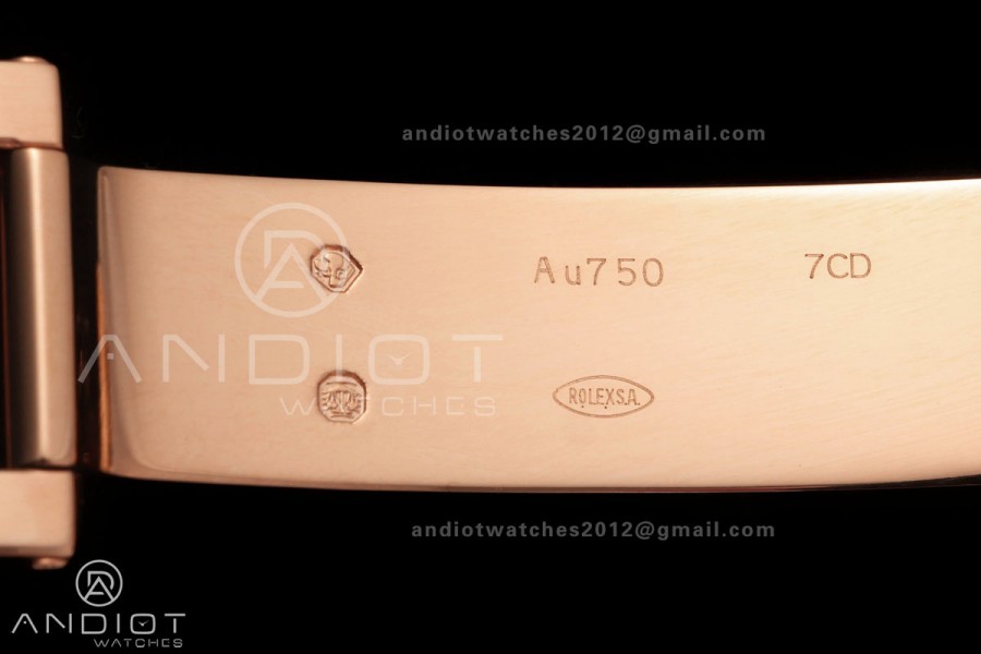 Daytona 126505 BTF 1:1 Best Edition RG/Black Dial on RG Braclet DD4131 (Weighted)