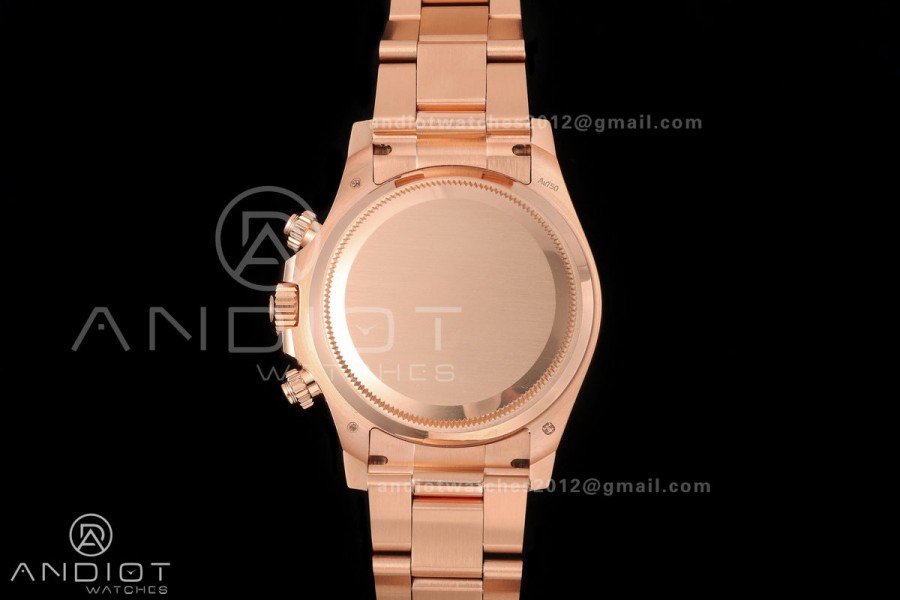 Daytona 126505 BTF 1:1 Best Edition RG/Black Dial on RG Braclet DD4131 (Weighted)