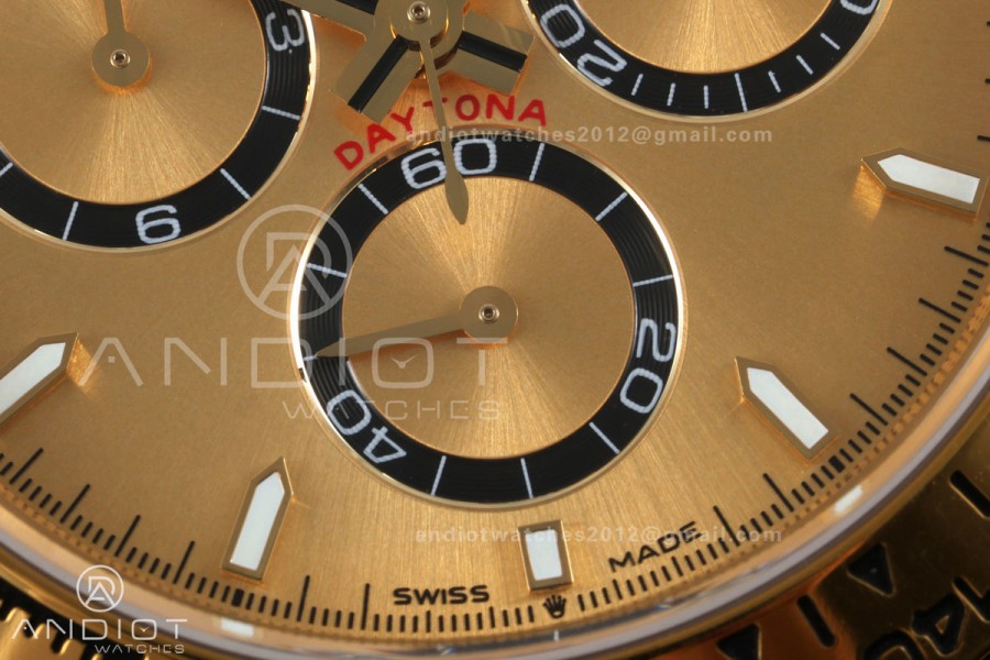 Daytona 126508 BTF 1:1 Best Edition YG Dial on YG Braclet DD4131 (Weighted)