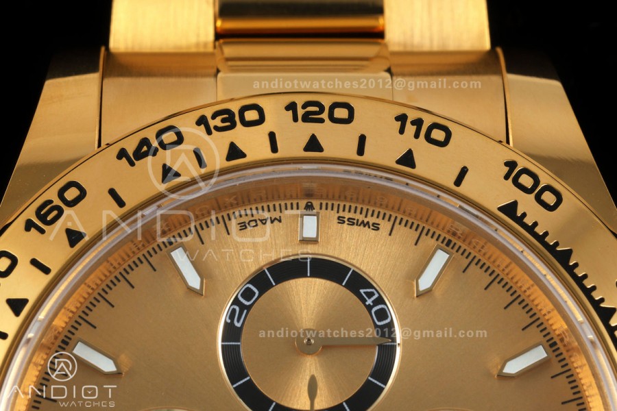 Daytona 126508 BTF 1:1 Best Edition YG Dial on YG Braclet DD4131 (Weighted)