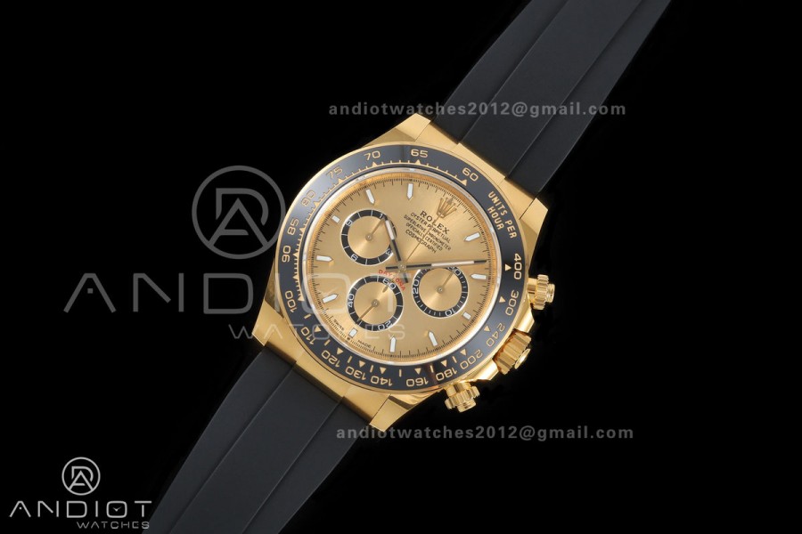Daytona 126518 BTF 1:1 Best Edition YG Dial on Oysterflex Strap DD4131 (Weighted)