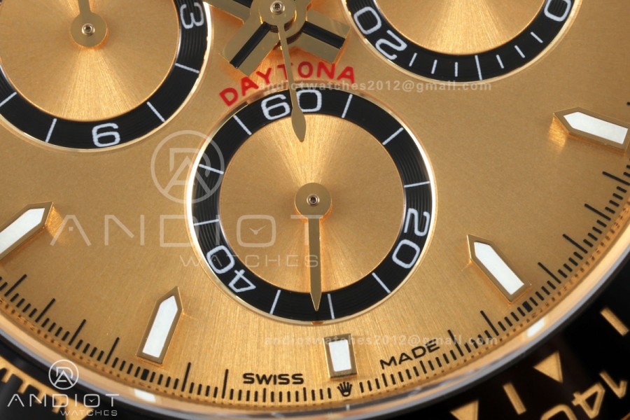 Daytona 126518 BTF 1:1 Best Edition YG Dial on Oysterflex Strap DD4131 (Weighted)