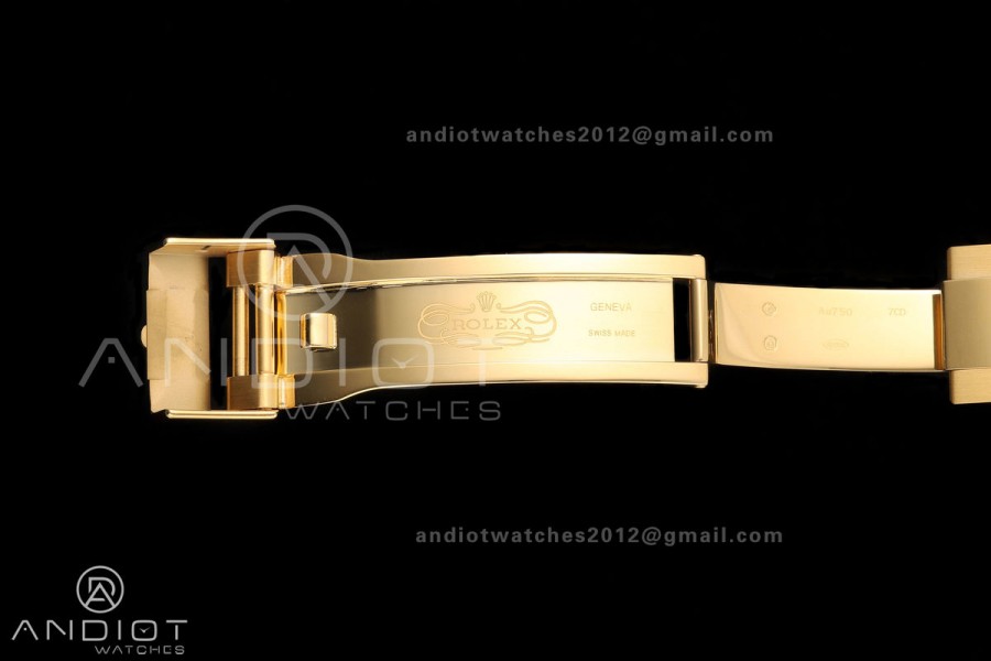 Daytona 126508 BTF 1:1 Best Edition Black Dial on YG Braclet DD4131 (Weighted)