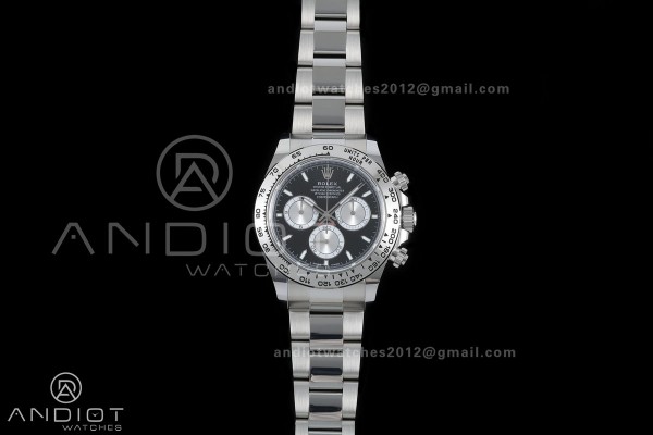 Daytona 126509 BTF 1:1 Best Edition Black/Silver S...
