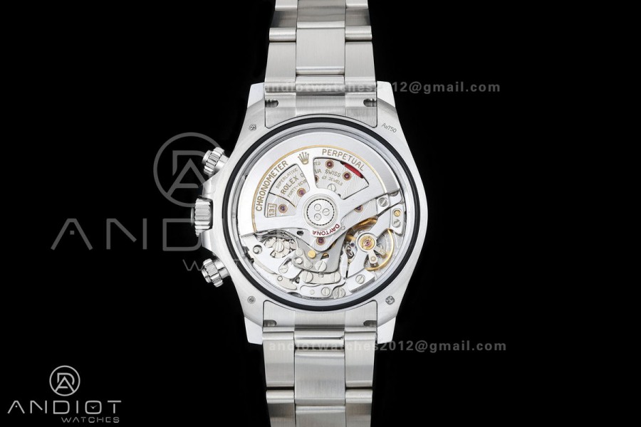 Daytona 126509 BTF 1:1 Best Edition Black/Silver Stick Dial on SS Braclet DD4131 (Weighted)