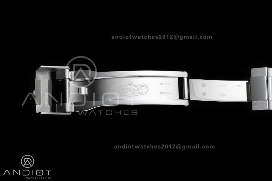 Daytona 126509 BTF 1:1 Best Edition Black/Silver Stick Dial on SS Braclet DD4131 (Weighted)
