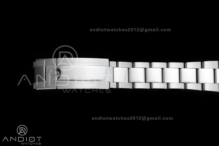 Daytona 126509 BTF 1:1 Best Edition Black/Silver Diamonds Dial on SS Braclet DD4131 (Weighted)