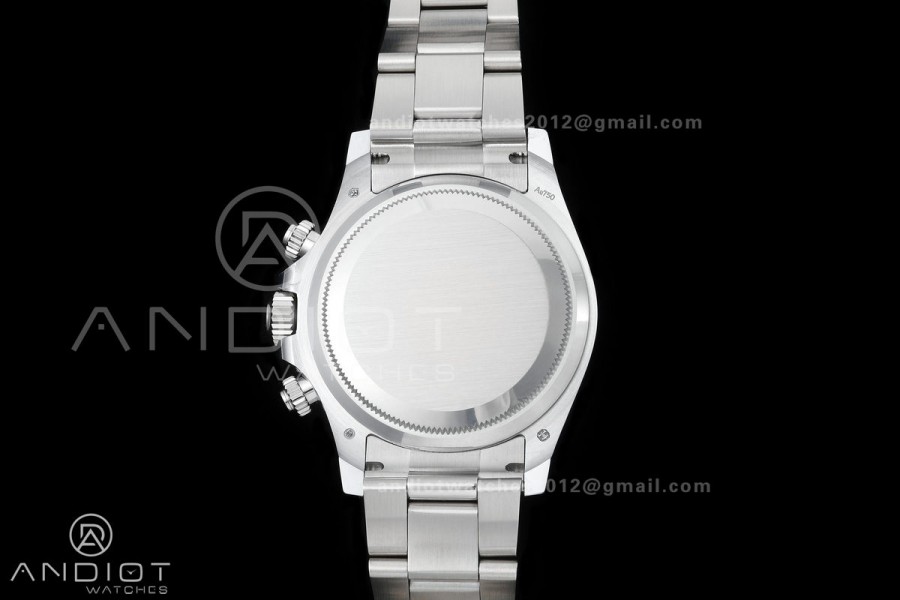 Daytona 126509 BTF 1:1 Best Edition Black/Silver Diamonds Dial on SS Braclet DD4131 (Weighted)