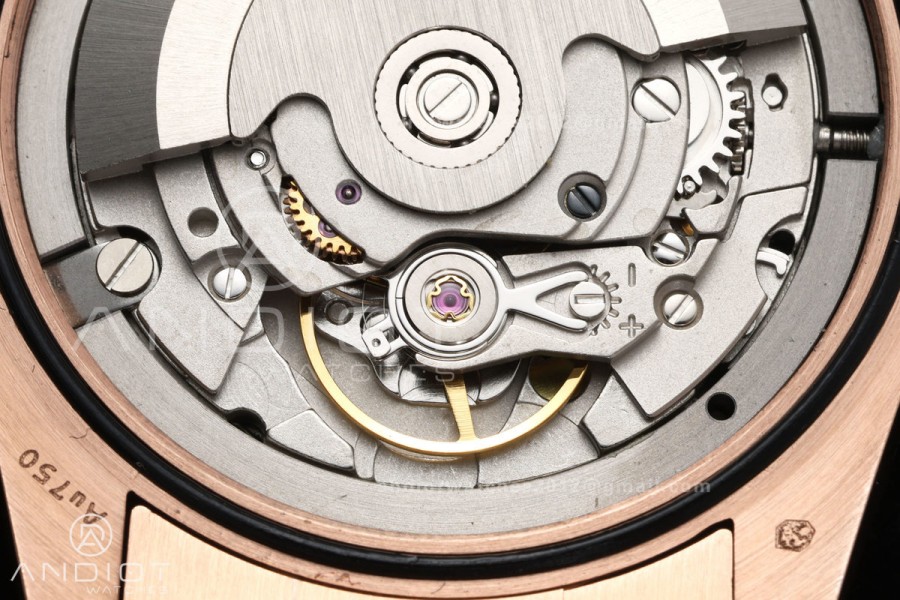 Day Date 36 RG QF 1:1 Best Edition 904L Steel Green Roman Dial on President Bracelet A2836 V3