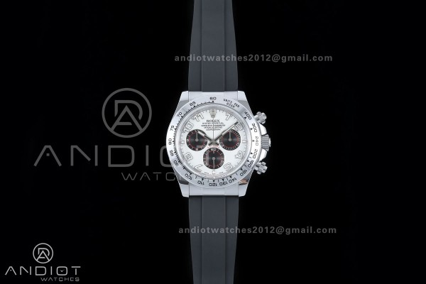 Daytona 116519 Gain Weight V11 QF 1:1 Best Edition White Dial Numeral Maker on Oysterflex Strap SH4130