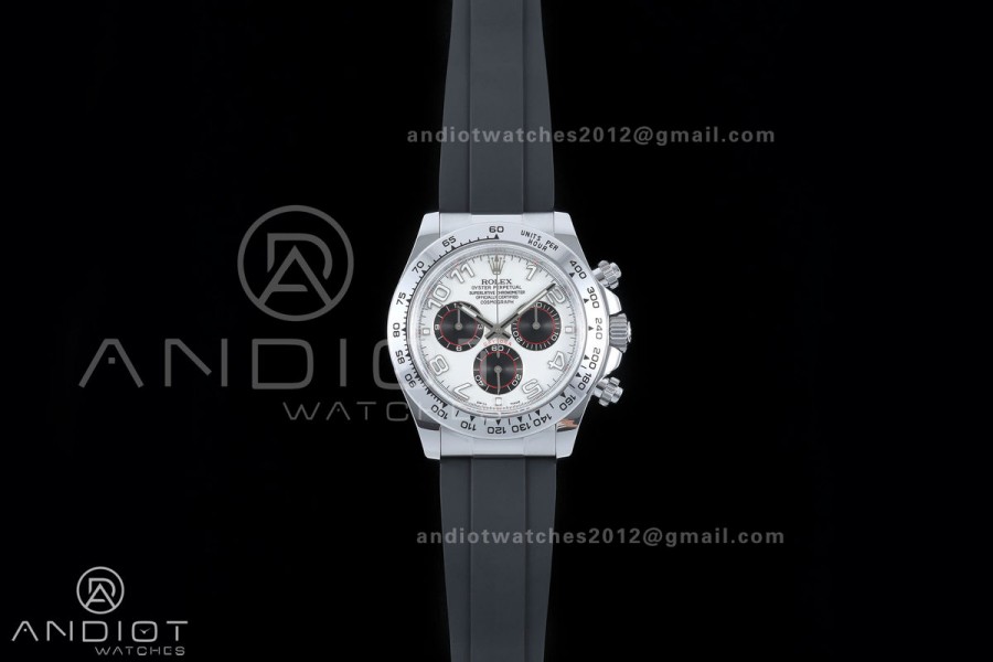 Daytona 116519 Gain Weight V11 QF 1:1 Best Edition White Dial Numeral Maker on Oysterflex Strap SH4130