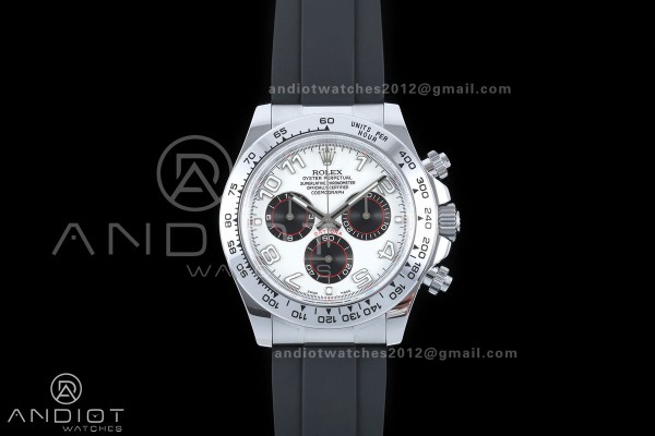 Daytona 116519 Gain Weight V11 QF 1:1 Best Edition White Dial Numeral Maker on Oysterflex Strap SH4130