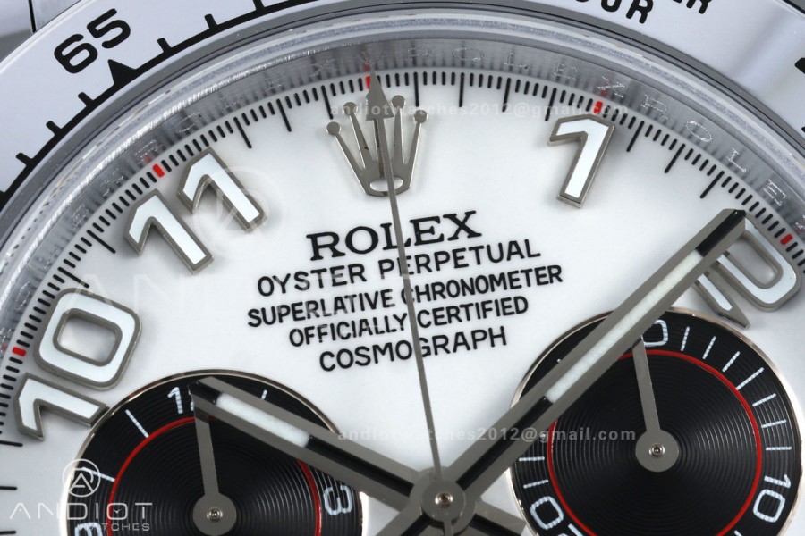 Daytona 116519 Gain Weight V11 QF 1:1 Best Edition White Dial Numeral Maker on Oysterflex Strap SH4130