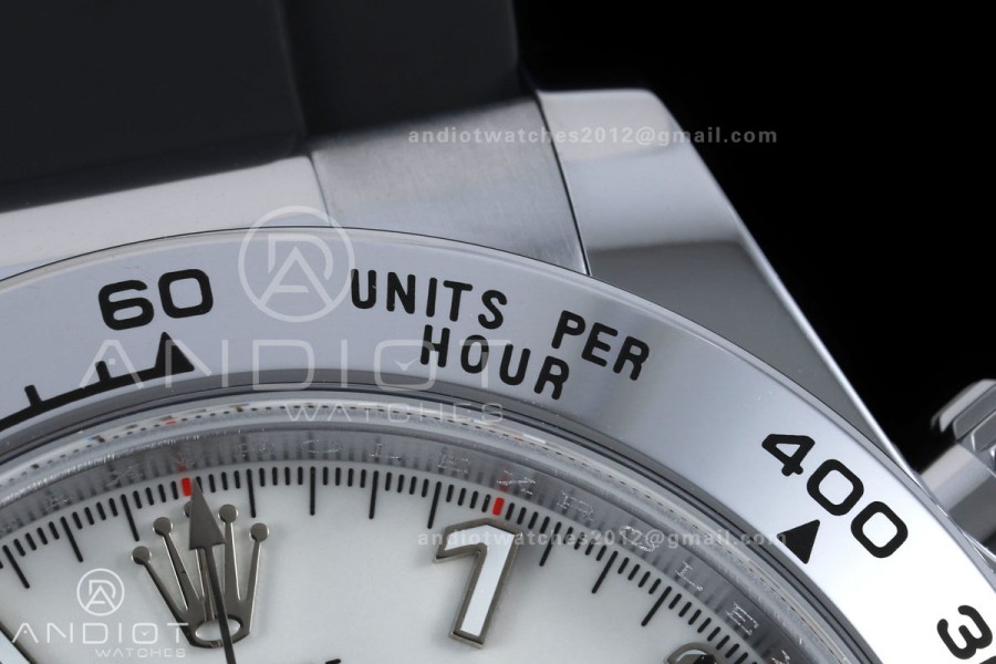 Daytona 116519 Gain Weight V11 QF 1:1 Best Edition White Dial Numeral Maker on Oysterflex Strap SH4130