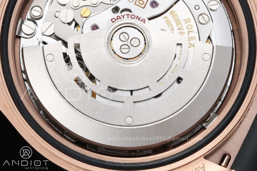 Daytona 116518 Gain Weight V11 QF 1:1 Best Edition Brown Dial Numeral Maker On Oysterflex Strap SH4130