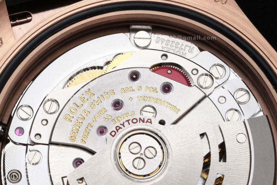 Daytona 116518 Gain Weight V11 QF 1:1 Best Edition Brown Dial Numeral Maker On Oysterflex Strap SH4130