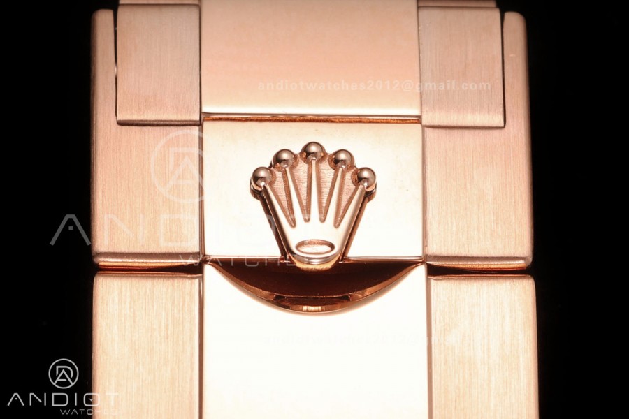 Daytona 116518 Gain Weight V11 QF 1:1 Best Edition Brown Dial Numeral Maker On Oysterflex Strap SH4130