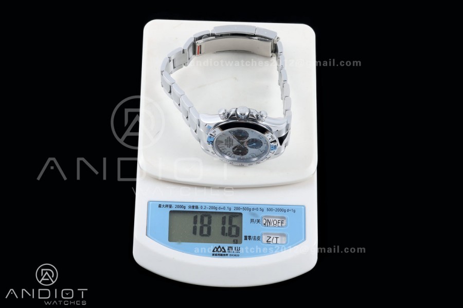 Daytona 116509 Gain Weight QF 1:1 Best Edition White Dial Numeral Marker On SS Bracelet SH4130