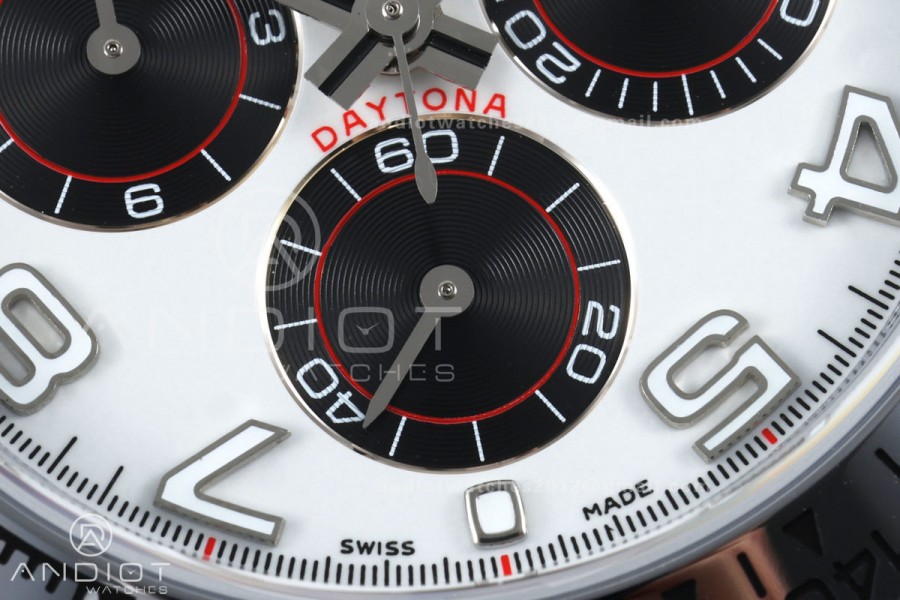 Daytona 116509 Gain Weight QF 1:1 Best Edition White Dial Numeral Marker On SS Bracelet SH4130