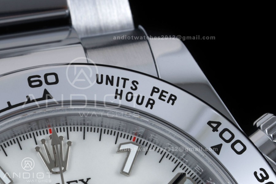 Daytona 116509 Gain Weight QF 1:1 Best Edition White Dial Numeral Marker On SS Bracelet SH4130