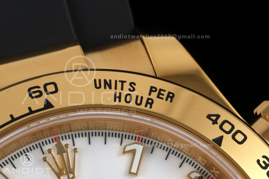 Daytona 116518 Gain Weight V11 QF 1:1 Best Edition White Dial Numeral Maker On Oysterflex Strap SH4130