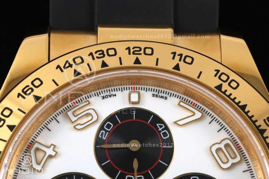 Daytona 116518 Gain Weight V11 QF 1:1 Best Edition White Dial Numeral Maker On Oysterflex Strap SH4130