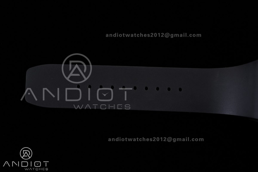 RM67-01 Real Titanium 1:1 Best Edition Skeleton Dial On Black Rubber Strap CRMA7 Clone