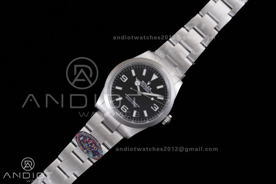 Explorer 36 124270 904L Steel VF 1:1 Best Edition on SS Bracelet DD3230