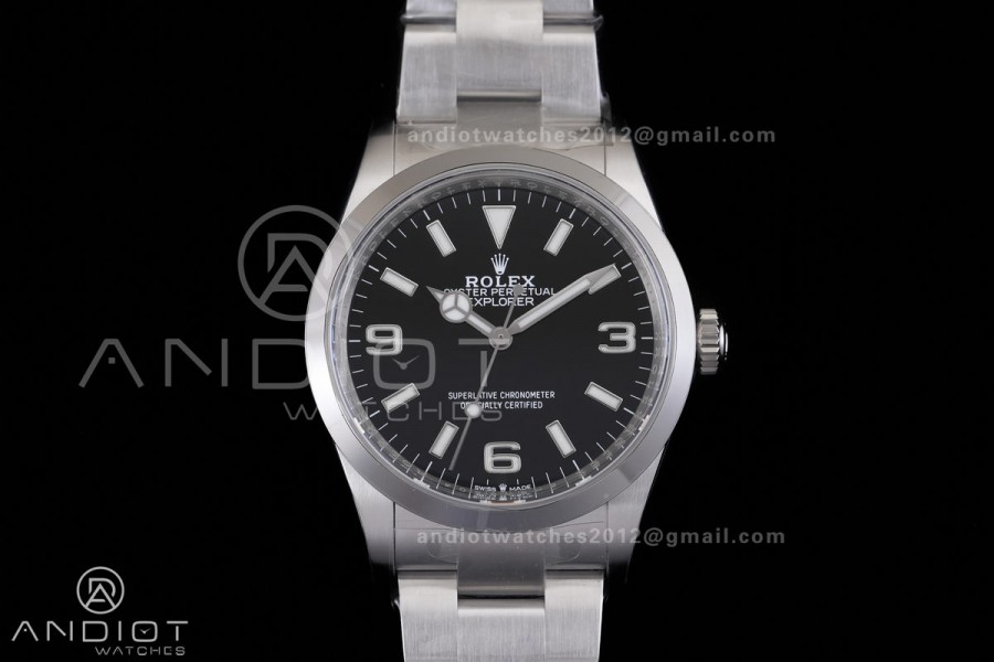 Explorer 36 124270 904L Steel VF 1:1 Best Edition on SS Bracelet DD3230