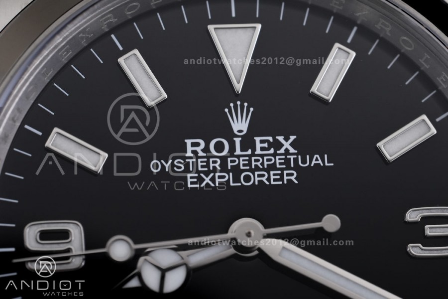 Explorer 36 124270 904L Steel VF 1:1 Best Edition on SS Bracelet DD3230
