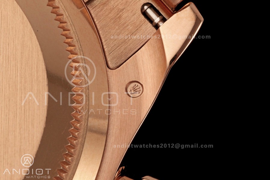 Daytona 126505 QF 1:1 Best Edition Brown Dial on RG Bracelet JH4131 (Free Sprung) V18