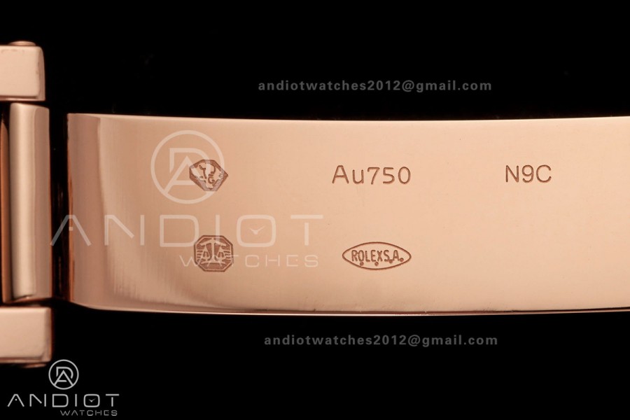 Daytona 126505 QF 1:1 Best Edition Brown Dial on RG Bracelet JH4131 (Free Sprung) V18